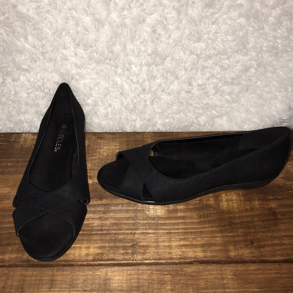 Aerosoles Black Open Toe